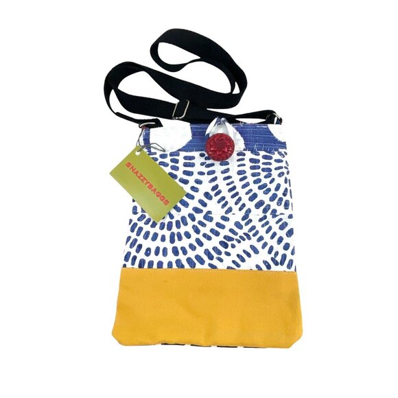 Kate Buehner Colorful Crossbody Bag With Adjustable Strap Ethnic Tribal - Picture 2 of 10